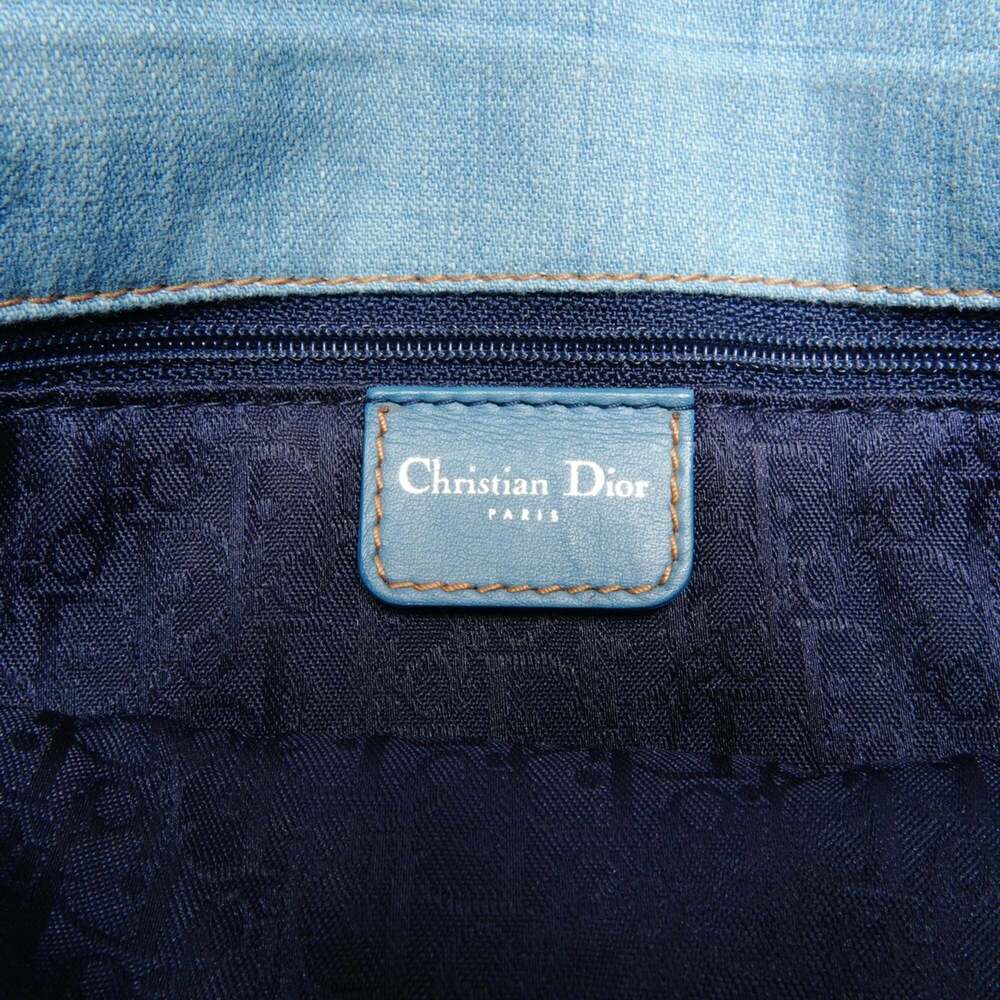 CHRISTIAN DIOR Blue Shoulder Bag - Picture 12 of 14